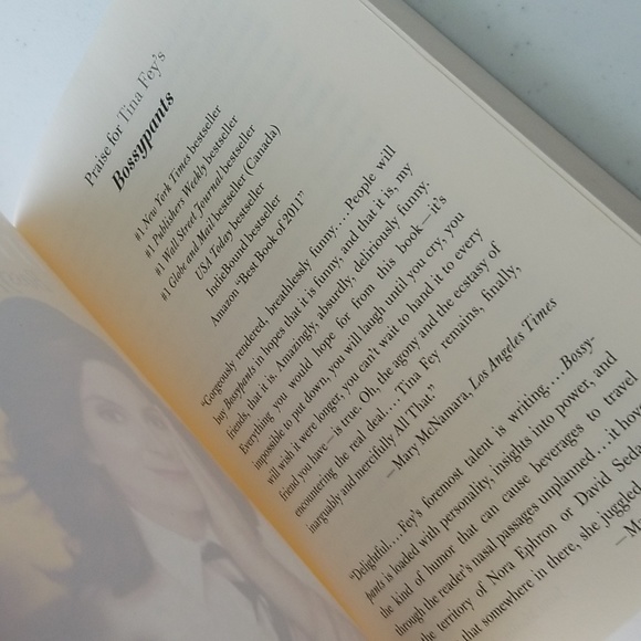 Tina Fey Biography Book, NWT - Picture 3 of 3